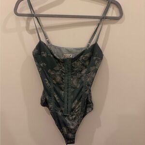 FP Rhythm Of The Night Green Womens Bodysuit